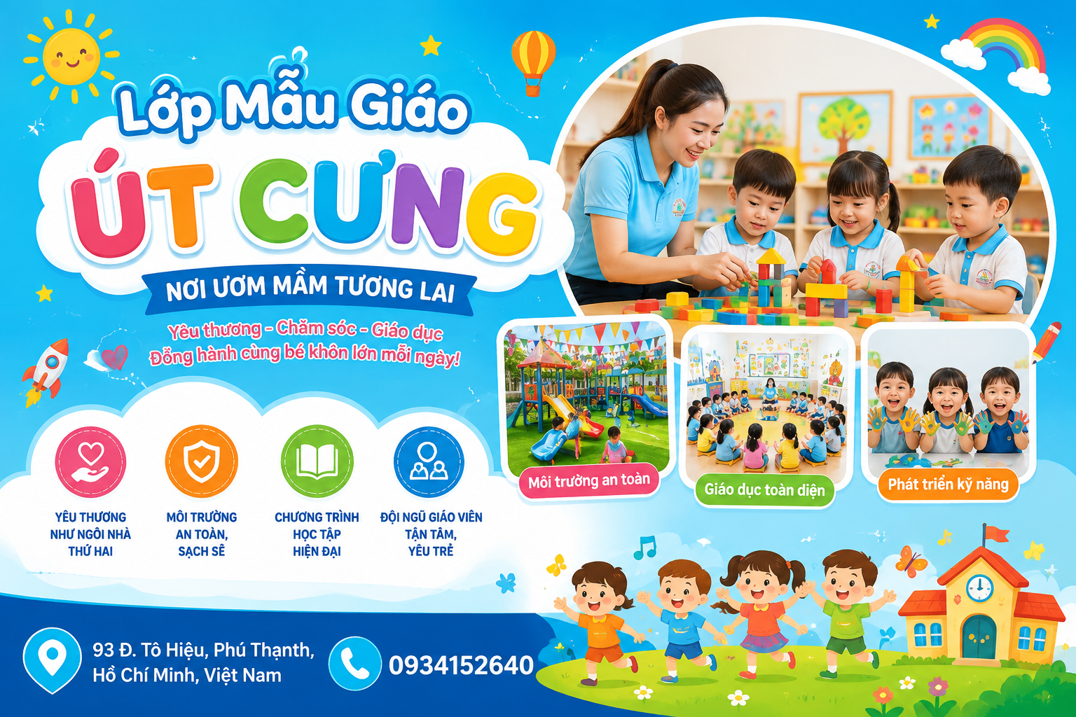 LỚP MẦM NON ÚT CƯNG