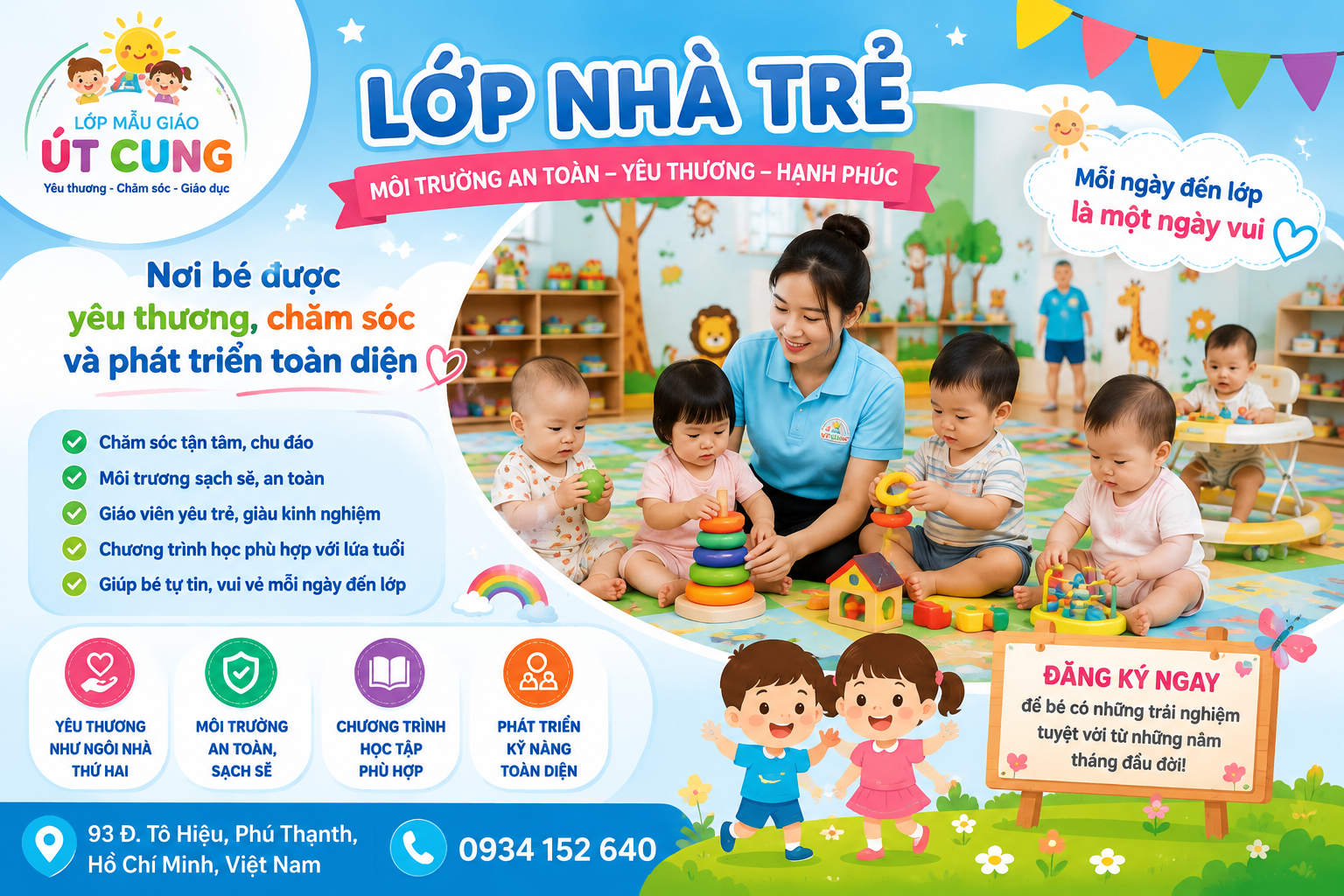 LỚP MẦM NON ÚT CƯNG