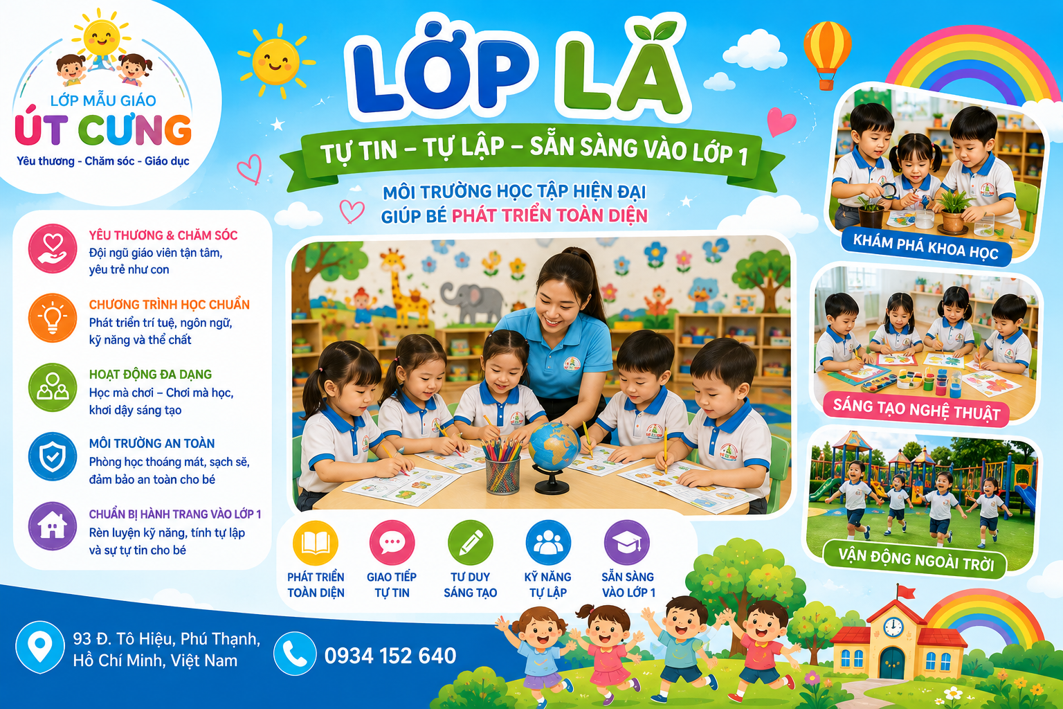 LỚP MẦM NON ÚT CƯNG
