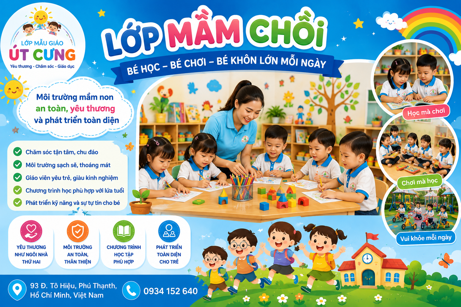 LỚP MẦM NON ÚT CƯNG